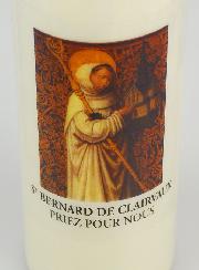 Bougie de Neuvaine Saint Bernard de Clairvaux