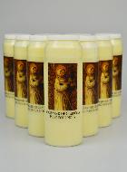 Lot de 10 Bougies de Neuvaine Saint Bernard de Clairvaux