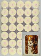 10 Bougies Veilleuse Saint Bernard de Clairvaux
