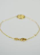 Bracelet Religieux Arbre de Vie en Plaqué Or 18k