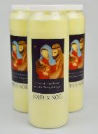 3 Bougies de Neuvaine Joyeux Noël