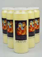 6 Bougies de Neuvaine Joyeux Noël