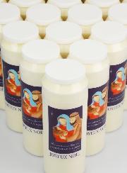 20 Bougies de Neuvaine Joyeux Noël