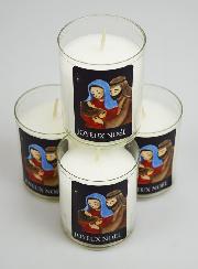 4 Bougies Veilleuse Joyeux Noël