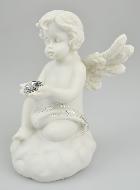 Statue Lumineuse LED Ange Gardien - 12cm