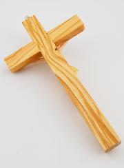 Crucifix en Bois avec Christ - 17 cm