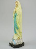 Statue Notre Dame de Lourdes Phosphorescente - 15cm