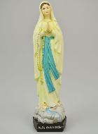 Statue Notre Dame de Lourdes Phosphorescente - 20cm