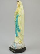 Statue Notre Dame de Lourdes Phosphorescente - 20cm