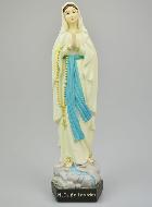 Statue Notre Dame de Lourdes Phosphorescente - 25cm