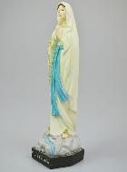 Statue Notre Dame de Lourdes Phosphorescente - 25cm