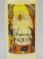 Bougie de Neuvaine Joyeuses Pâques - 17.5cm