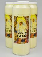 Lot de 3 Bougies de Neuvaine Joyeuses Pâques
