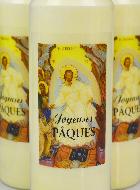 Lot de 3 Bougies de Neuvaine Joyeuses Pâques