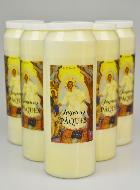 Lot de 6 Bougies de Neuvaine Joyeuses Pâques