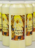 Lot de 6 Bougies de Neuvaine Joyeuses Pâques