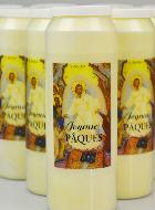 Lot de 10 Bougies de Neuvaine Joyeuses Pâques