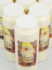 Lot de 10 Bougies de Neuvaine Joyeuses Pâques