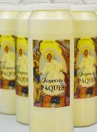 Carton de 20 Bougies de Neuvaine Joyeuses Pâques