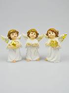 Statues Ange Gardien - Assortiment de 3 Angelots