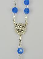Chapelet du Saint Esprit - Grains Bleu