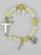Bracelet Religieux - Médaille Saint Michel et Croix