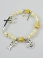 Bracelet Religieux - Médaille Saint Michel et Croix