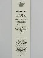 Signet de Prière Plastifié - Mater Nostra