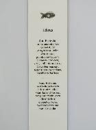 Signet de Prière Plastifié - Ichtus