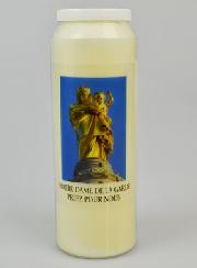 Bougie de Neuvaine Notre Dame de la Garde - 17.5cm