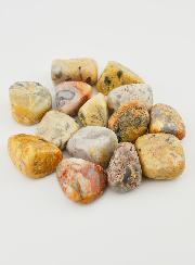 Pierre Naturelle Roulée Agate Crazy Lace - 2cm