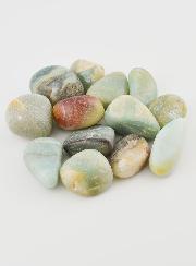 Pierre Naturelle Roulée d'Amazonite Multicolore AB - 2cm