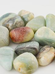Pierre Naturelle Roulée d'Amazonite Multicolore AB - 2cm