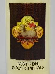 Bougie de Neuvaine Agnus Dei - 17.5cm