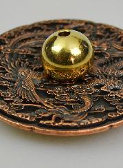 Porte Encens Dragon & Phoenix - Cuivre