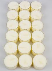 Lot de 18 Bougies Chauffe Plat Bio 100% Naturelles - 7h