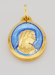 Médaille Vierge Marie de Profil - 25mm