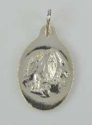 Médaille Vierge Marie Argentée - 25mm