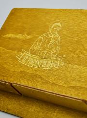 Pupitre Lutrin pour Bible - Gravé St Vincent de Paul