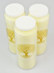3 Bougies de Neuvaine Arbre de Vie - 17.5cm