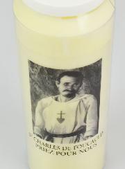 Bougie de Neuvaine Saint Charles de Foucauld - 17.5cm