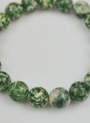 Bracelet en Pierre Naturelle de Jade Verte - 10mm