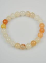 Bracelet en Pierre Naturelle d'Aventurine Pêche - 8mm