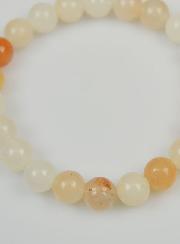 Bracelet en Pierre Naturelle d'Aventurine Pêche - 8mm