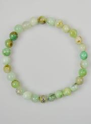 Bracelet en Pierre Naturelle de Chrysoprase - 6mm