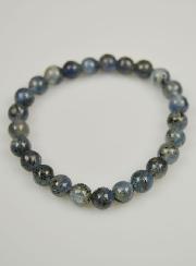 Bracelet en Pierre Naturelle de Cyanite Bleue - 6mm