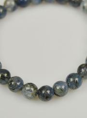 Bracelet en Pierre Naturelle de Cyanite Bleue - 6mm