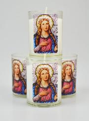 4 Bougies Veilleuse Sainte Philomène