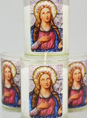 4 Bougies Veilleuse Sainte Philomène