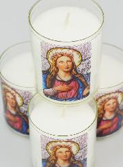 4 Bougies Veilleuse Sainte Philomène